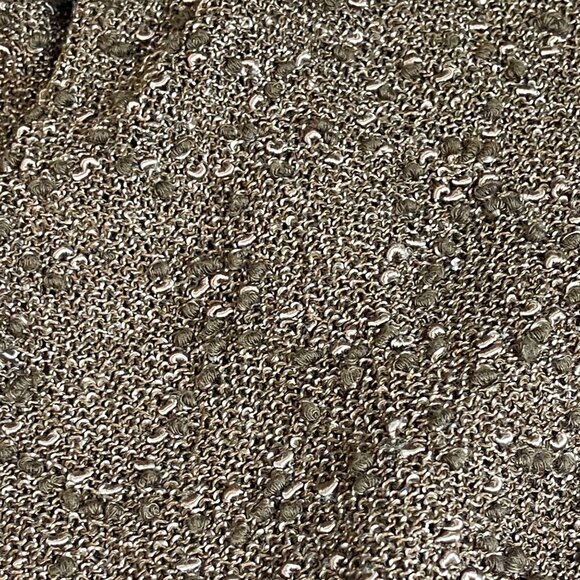 Chico's Open Front Cardigan Women's Size 0 (US Small) Golden Brown Open Knit - Picture 9 of 11